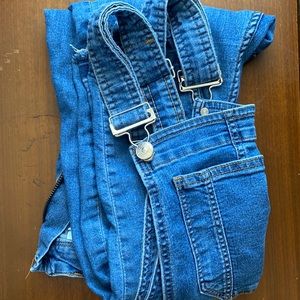 Girls H&M Denim Overalls